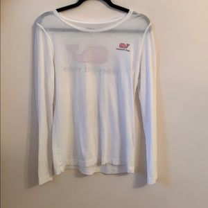 white long sleeve vineyard vines